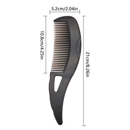 Dandruff Removal Scalp Hair Combs Hair Dressing Comb Self-Cleaning Anti-Static Massage brushes Hair Salon styling tools - DropZzzone